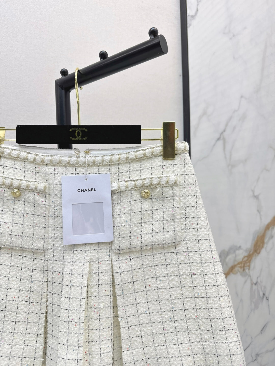 Chan 25fw woven skirt