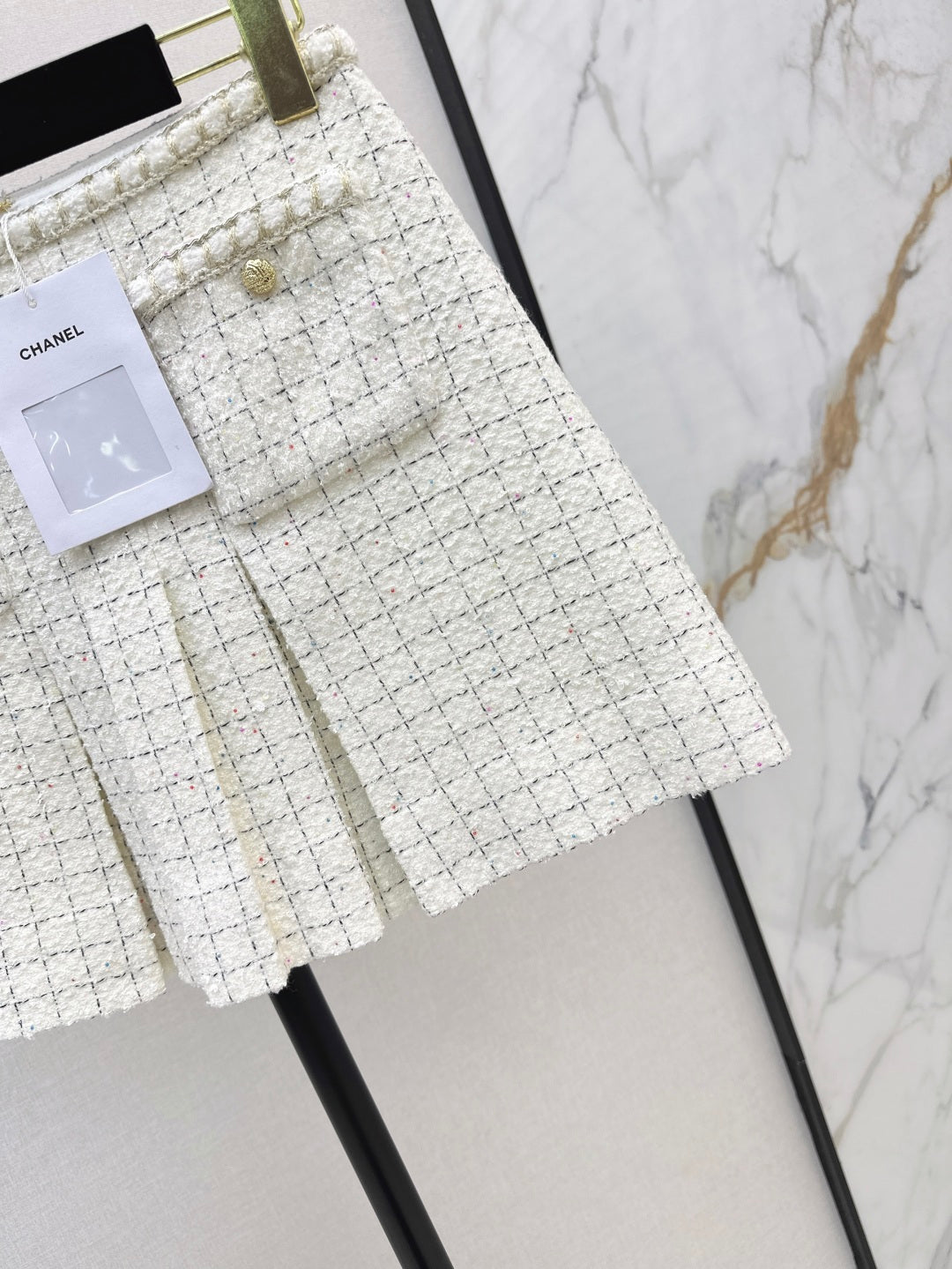Chan 25fw woven skirt