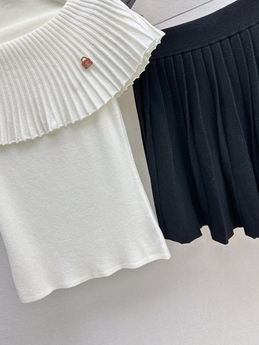 Chan 25fw knitted suit