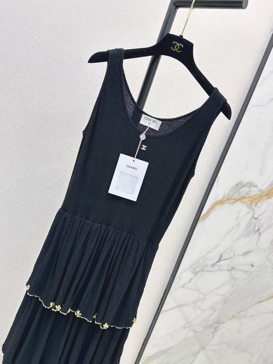 Chan 25fw ruffle dress