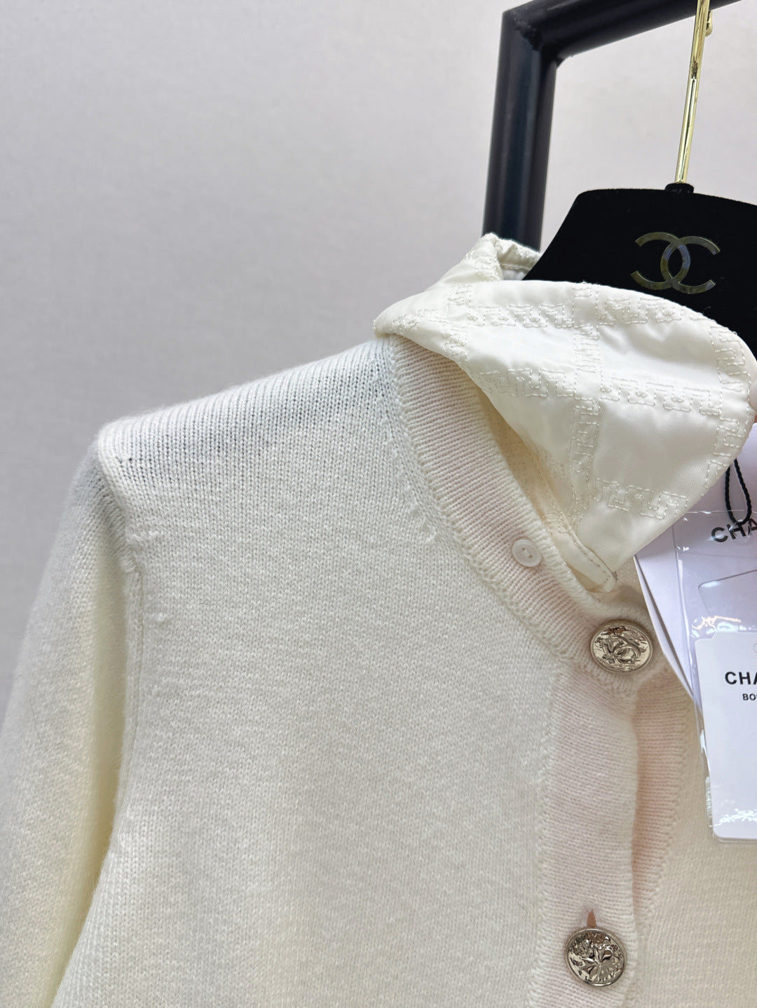 Chan 25fw knitted cardigan