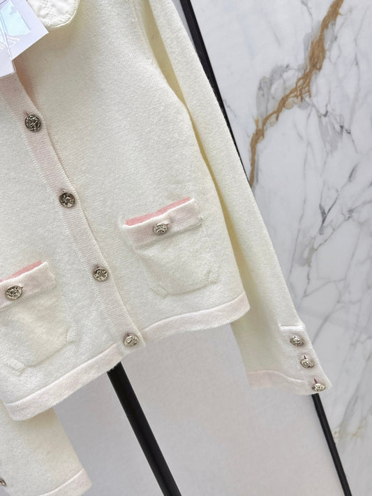 Chan 25fw knitted cardigan