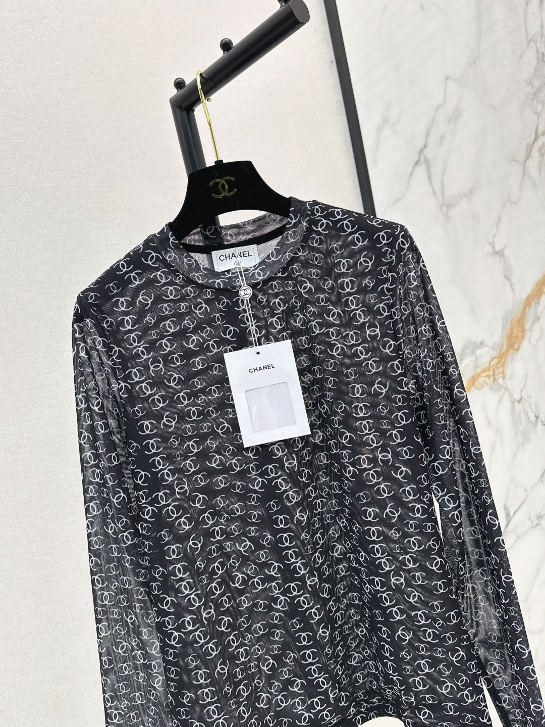 Chan 25fw printed shirt