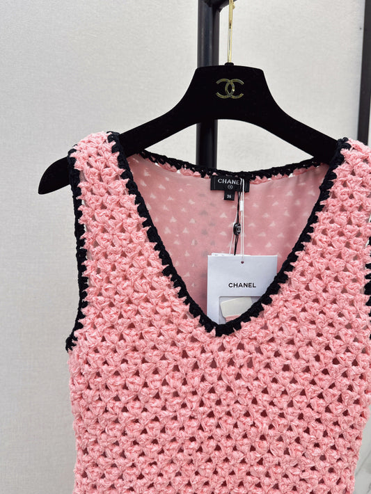 Chan 25fw hollow dress