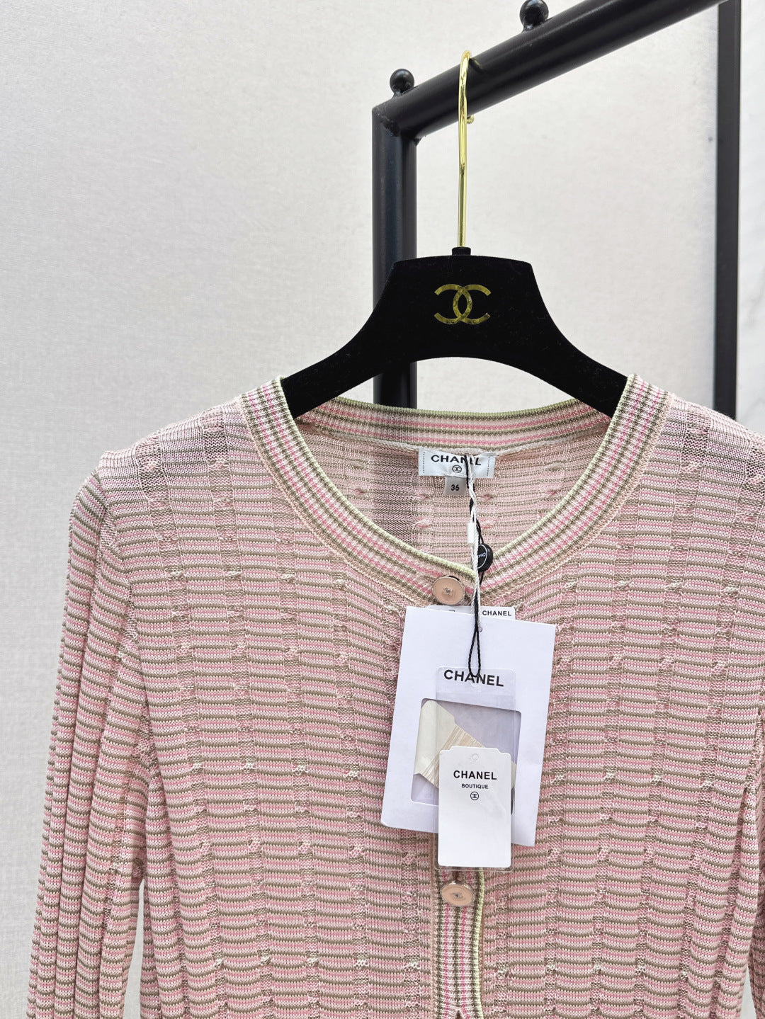 Chan 25fw knitted cardigan