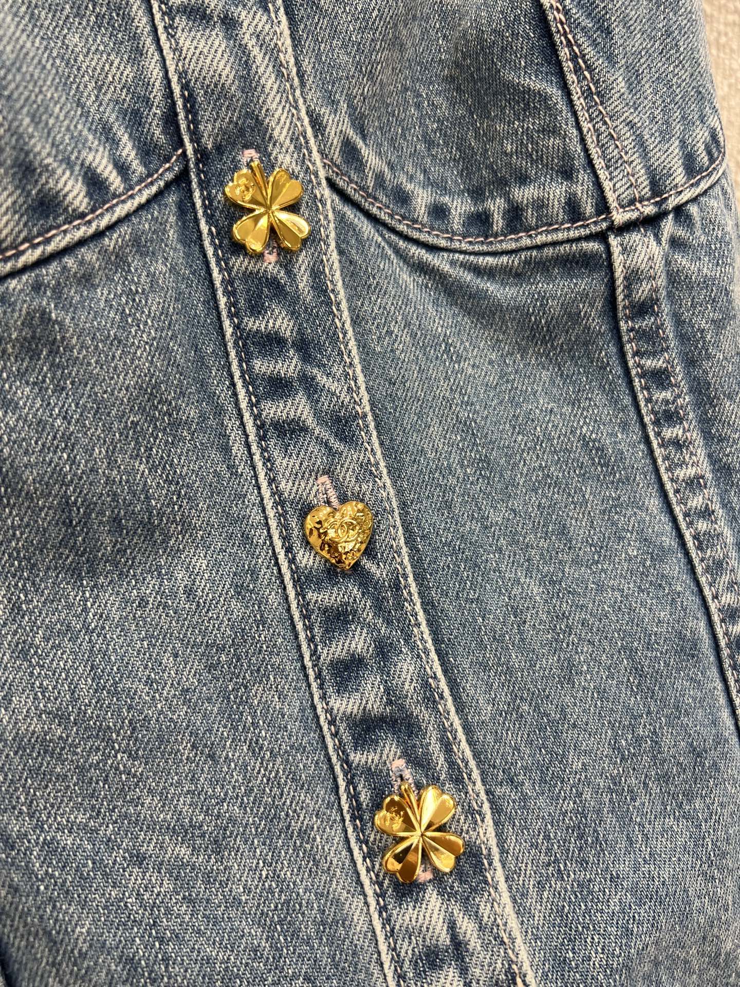 Chan 25fw denim camisole