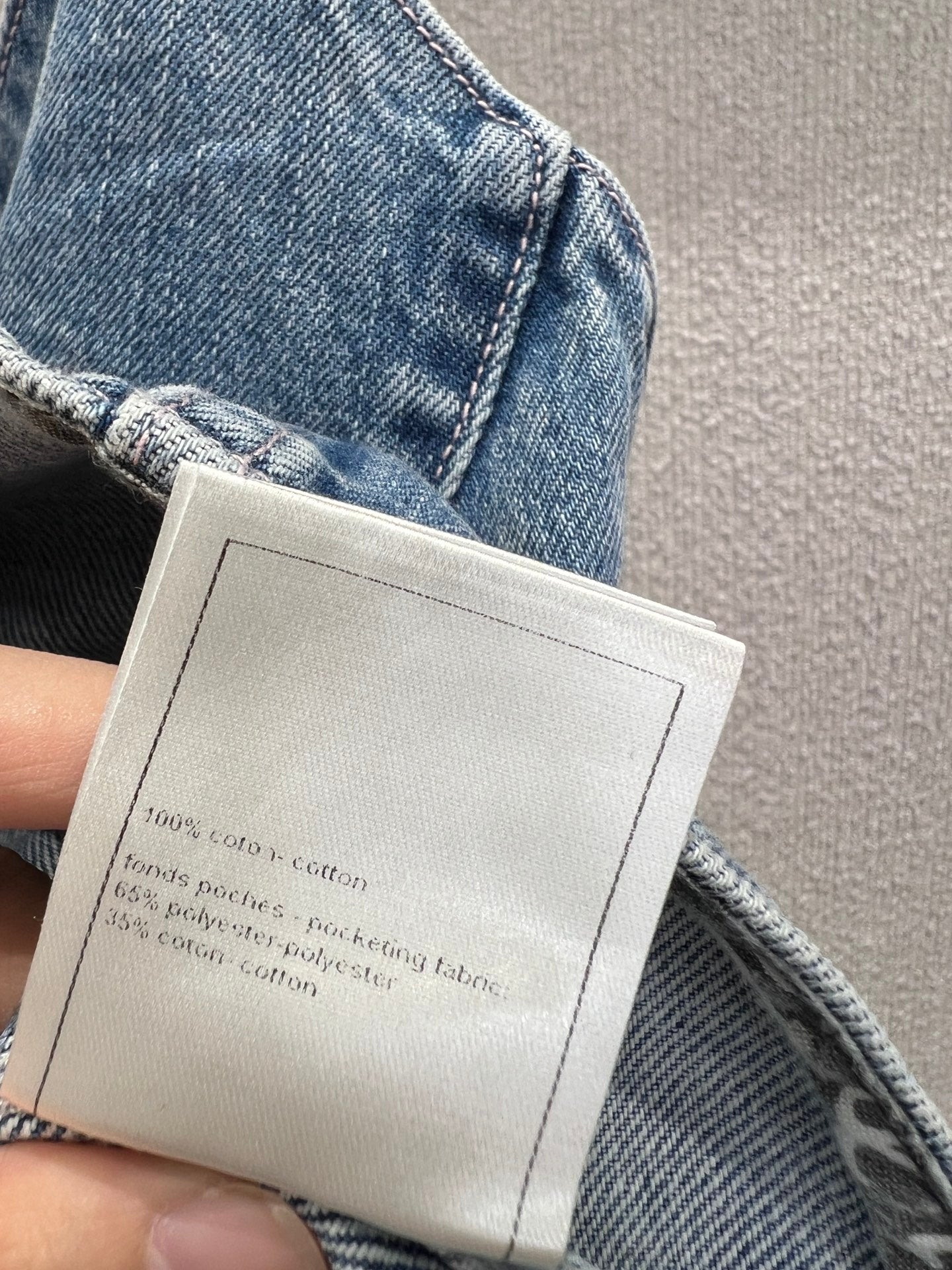 Chan 25fw denim camisole