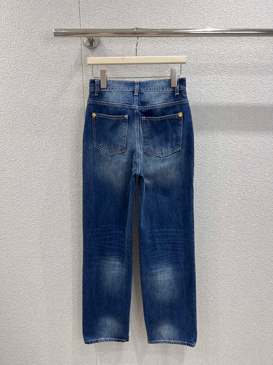 Chan 25 printed jeans