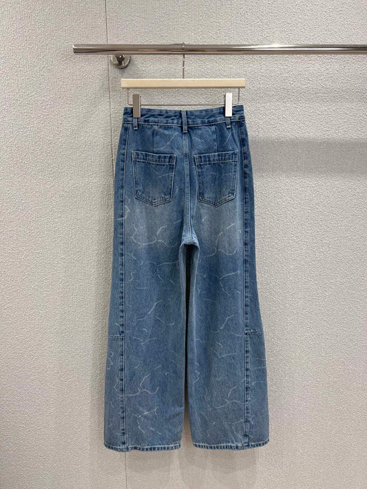 Chan 25fw patchwork jeans