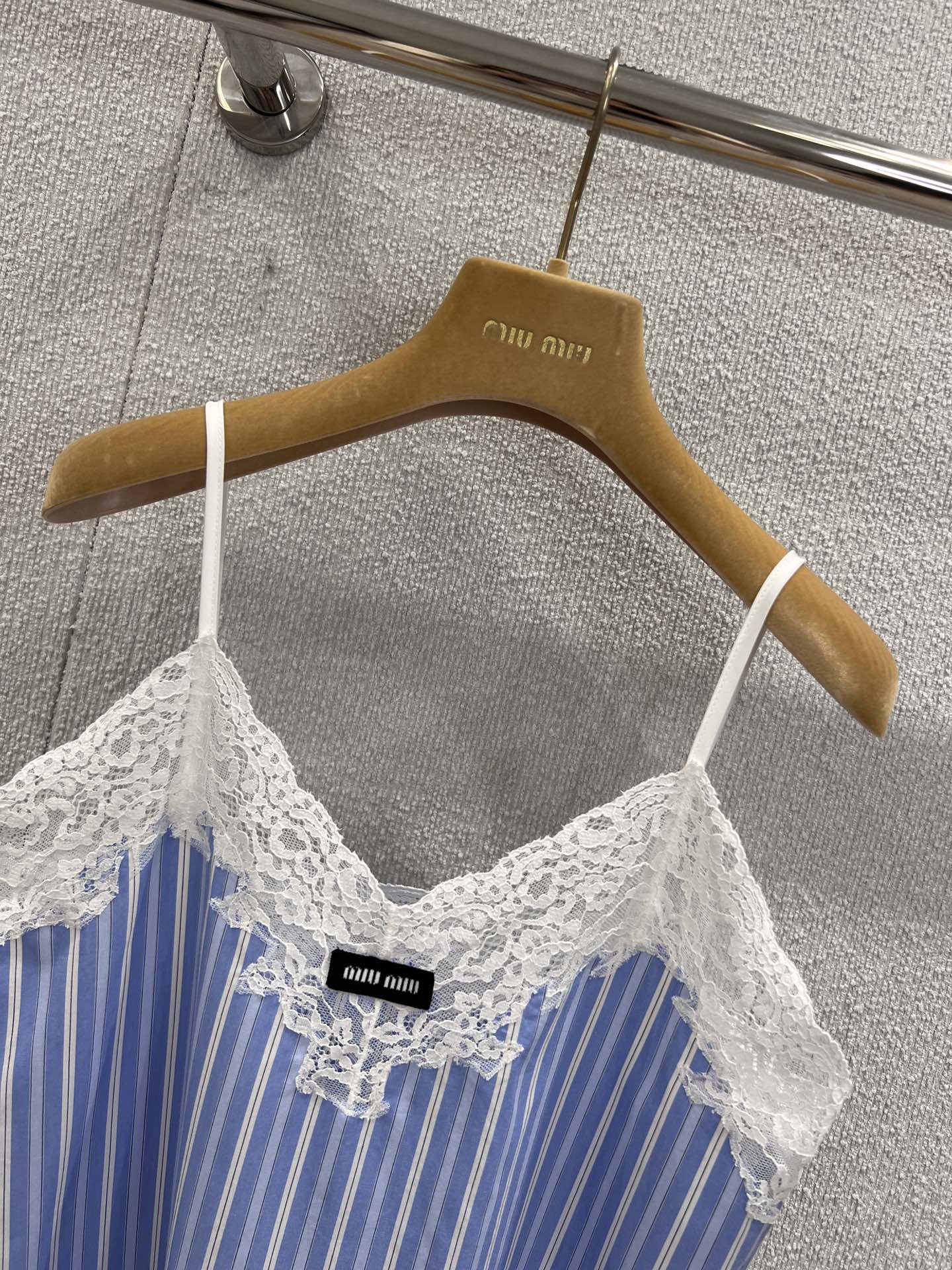 Miu 25ss Lace Camisole Dress