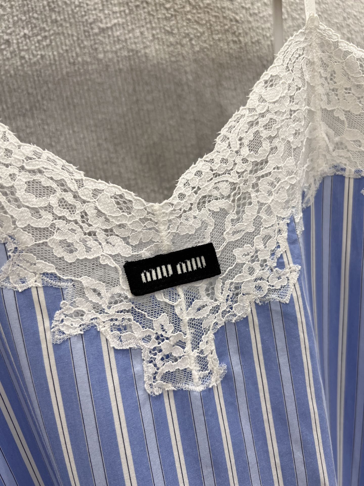 Miu 25ss Lace Camisole Dress