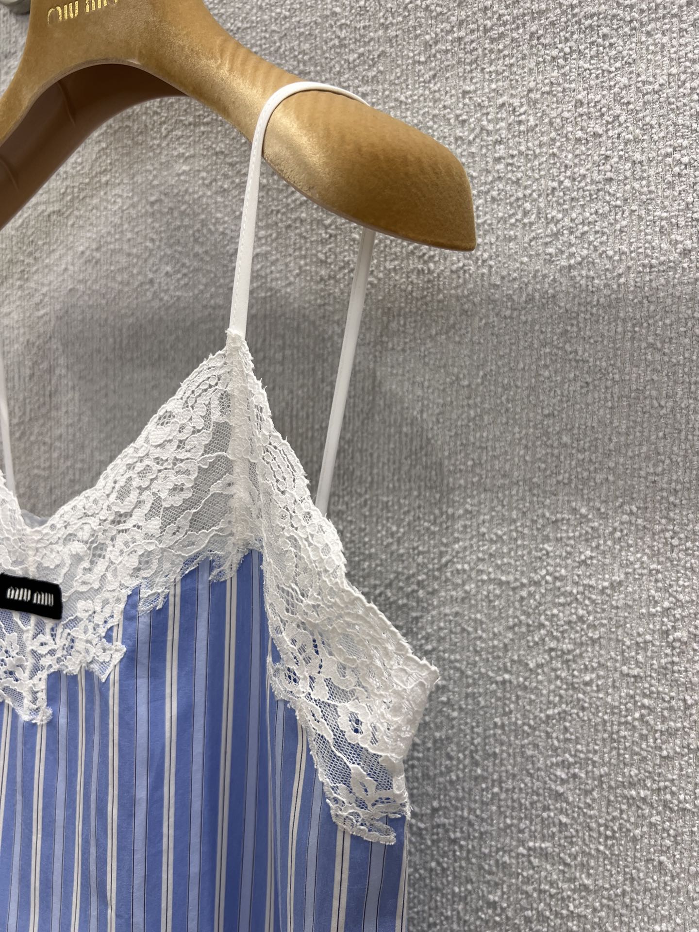 Miu 25ss Lace Camisole Dress