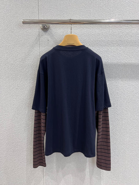 Miu 25fw Fake Two Piece T-Shirt