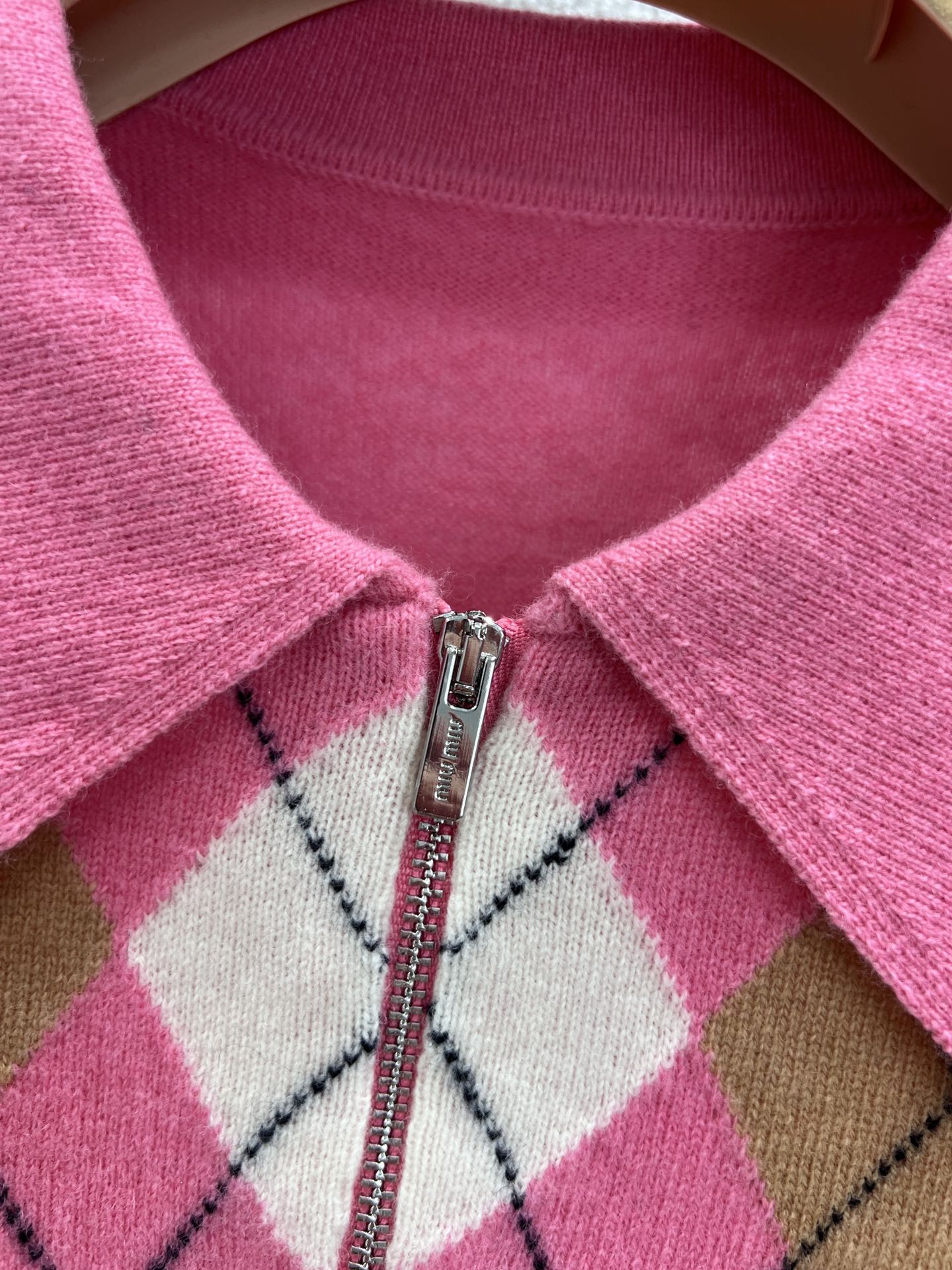 Miu 25fw Polo Collar Sweater