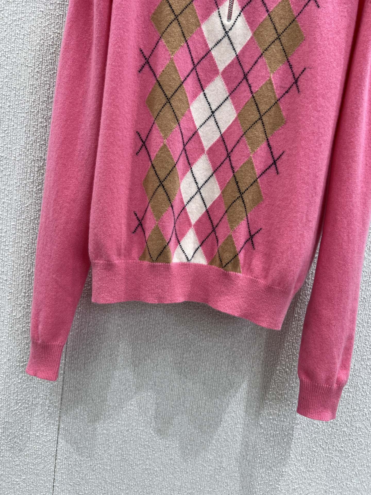 Miu 25fw Polo Collar Sweater