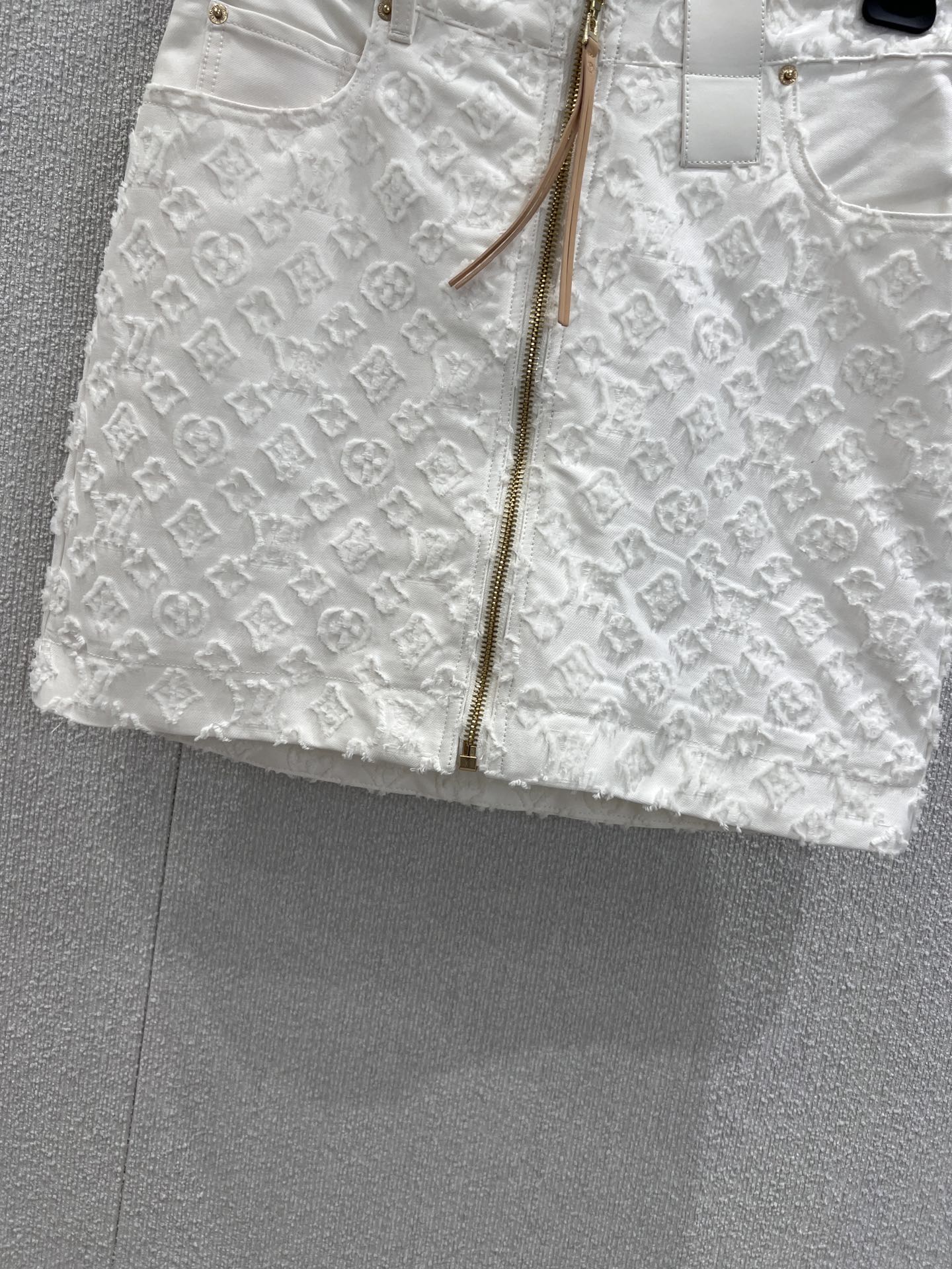 1ou 25ss jacquard skirt
