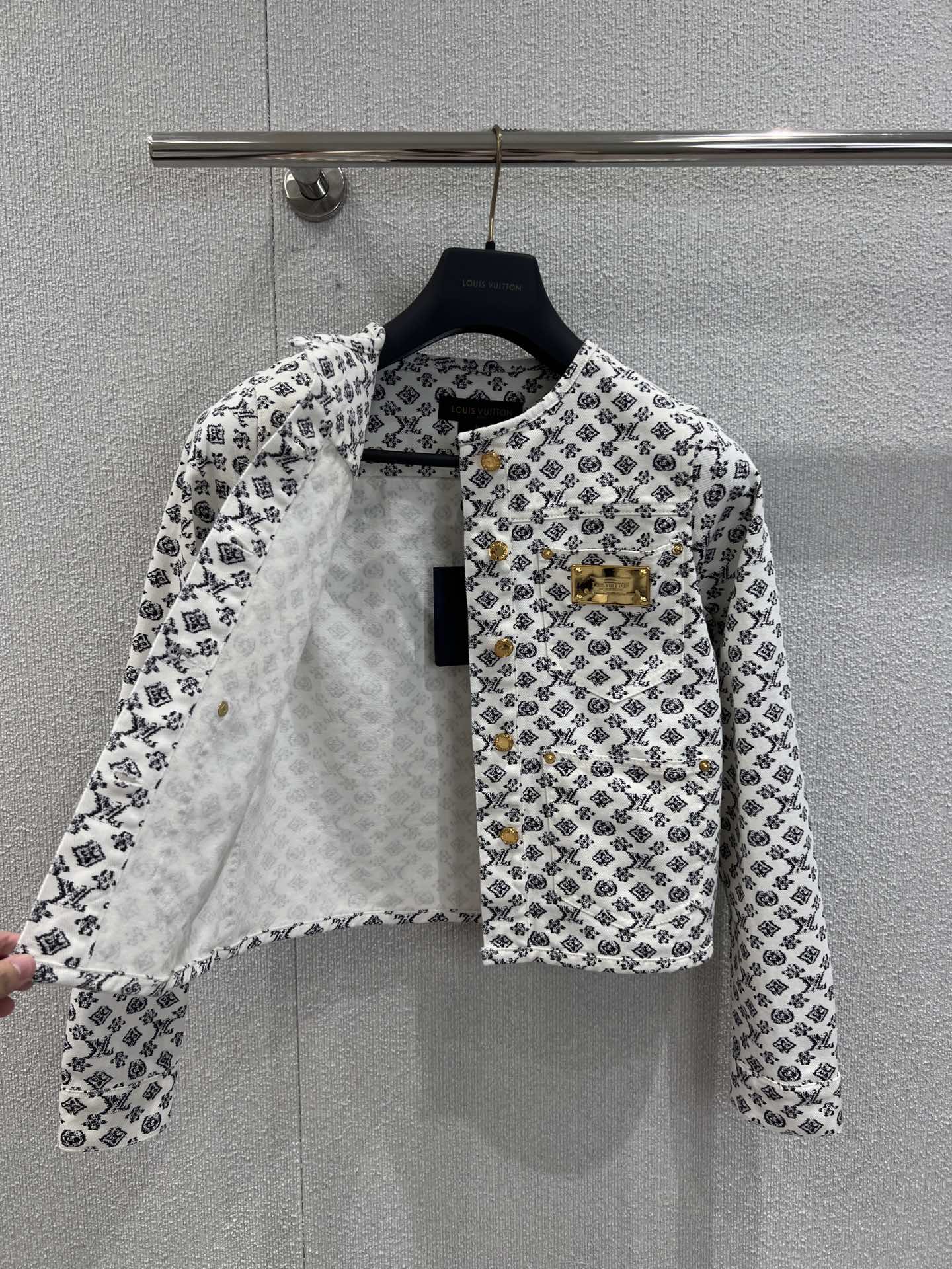 1ou 25fw jacquard jacket