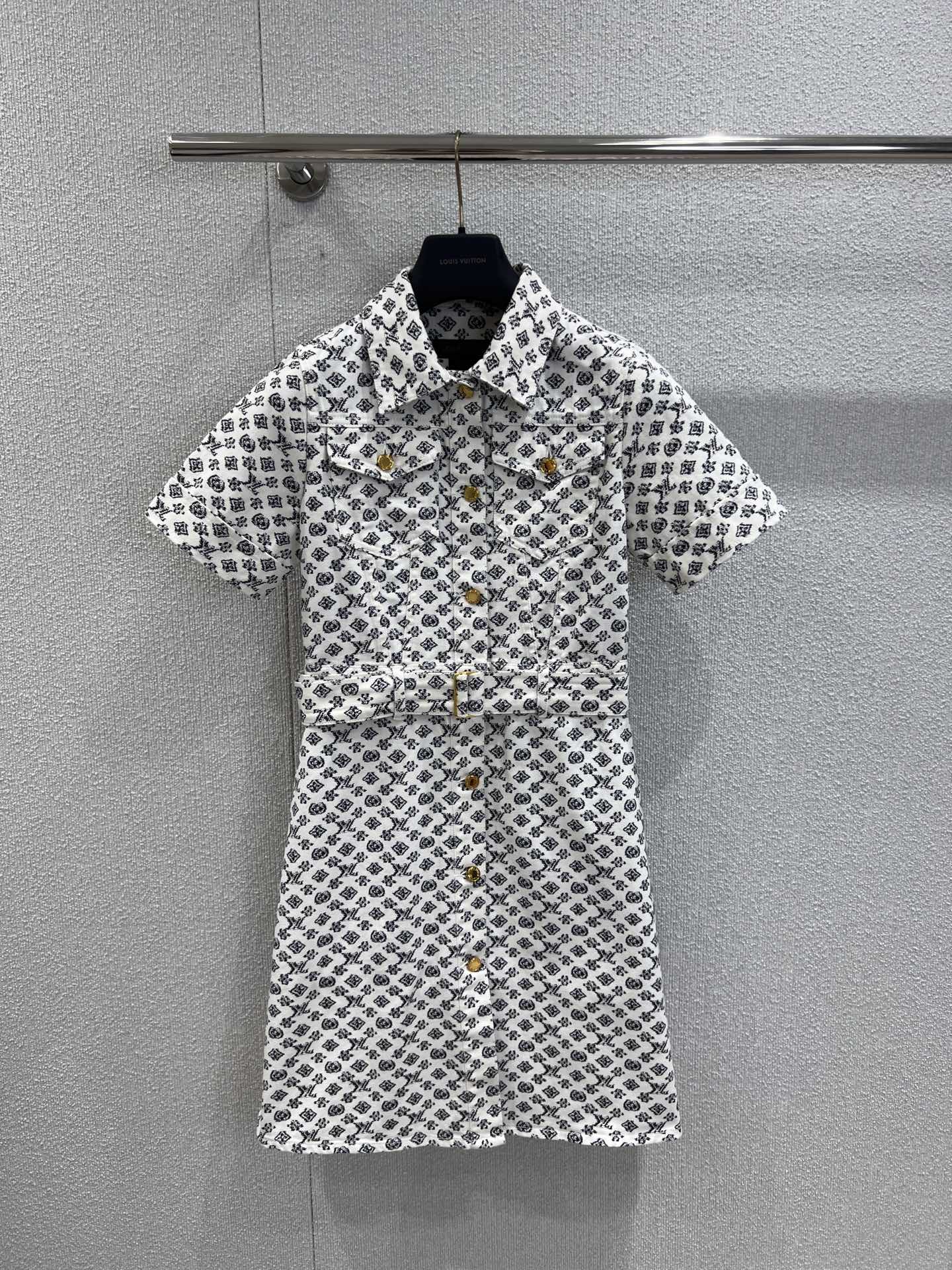 1ou 25fw printed dress