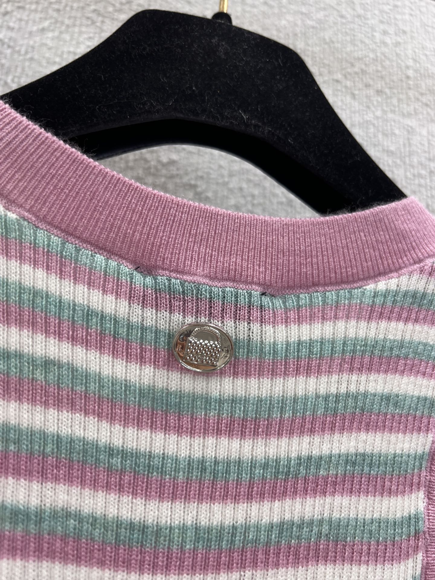 Chan 25ss striped vest