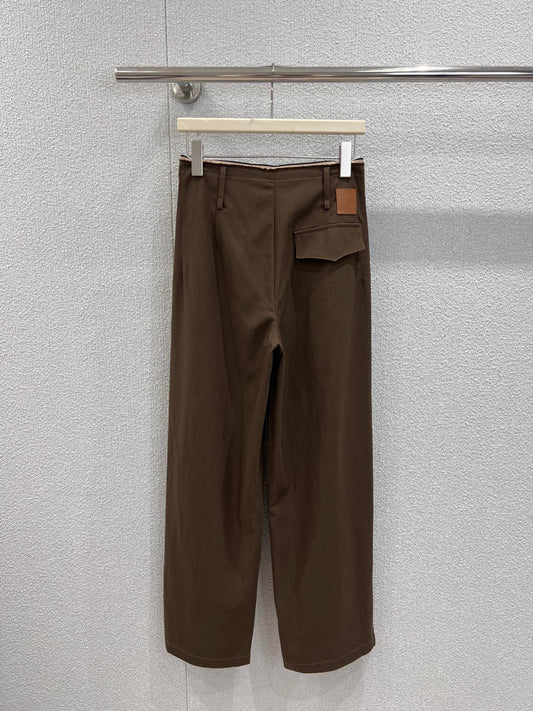 Loe 25fw Tencel trousers