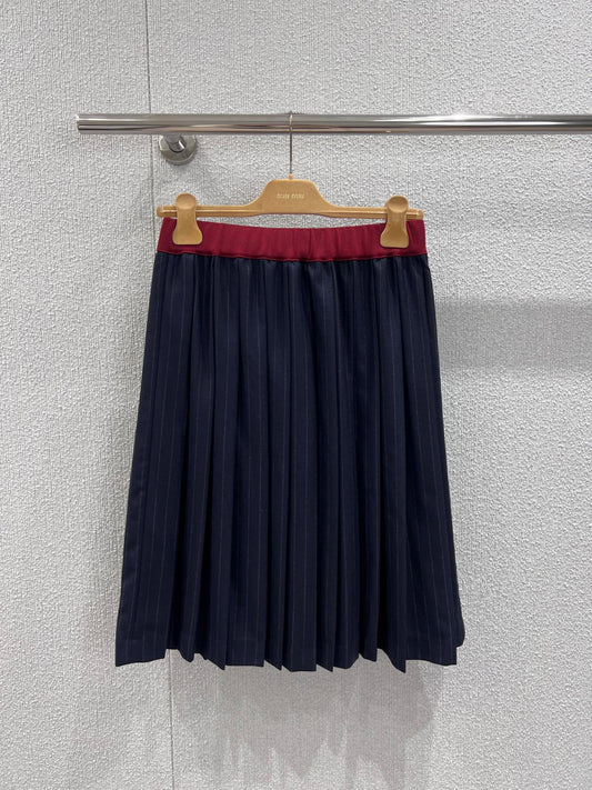 Miu 25fw pleated skirt
