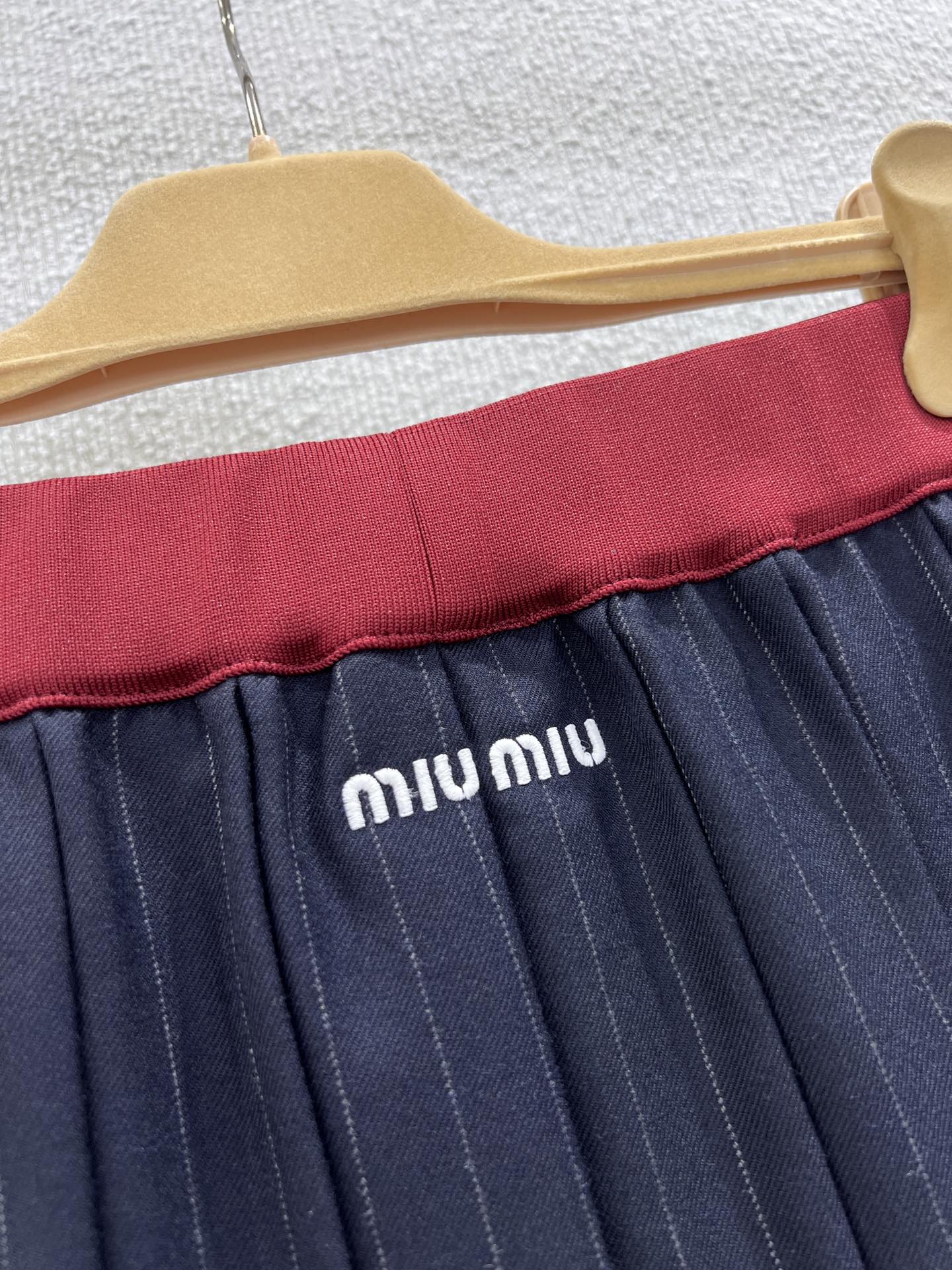 Miu 25fw pleated skirt