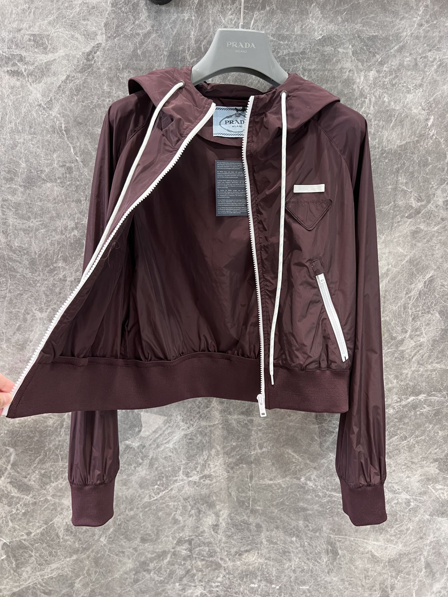 Pra 25ss triangle logo jacket