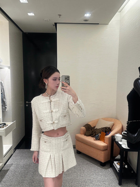 Chan 25fw woven suit