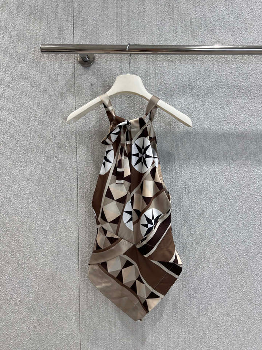 Loe 25ss halterneck top