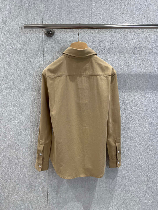 Miu 25fw denim shirt