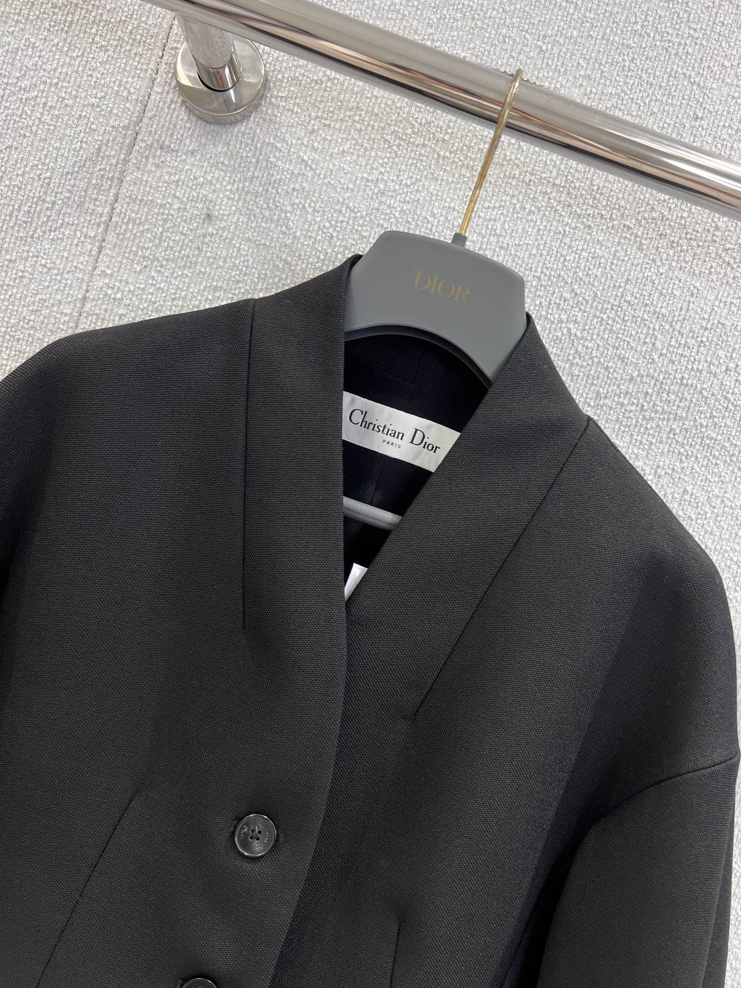 CD 25fw wool/silk Blazer