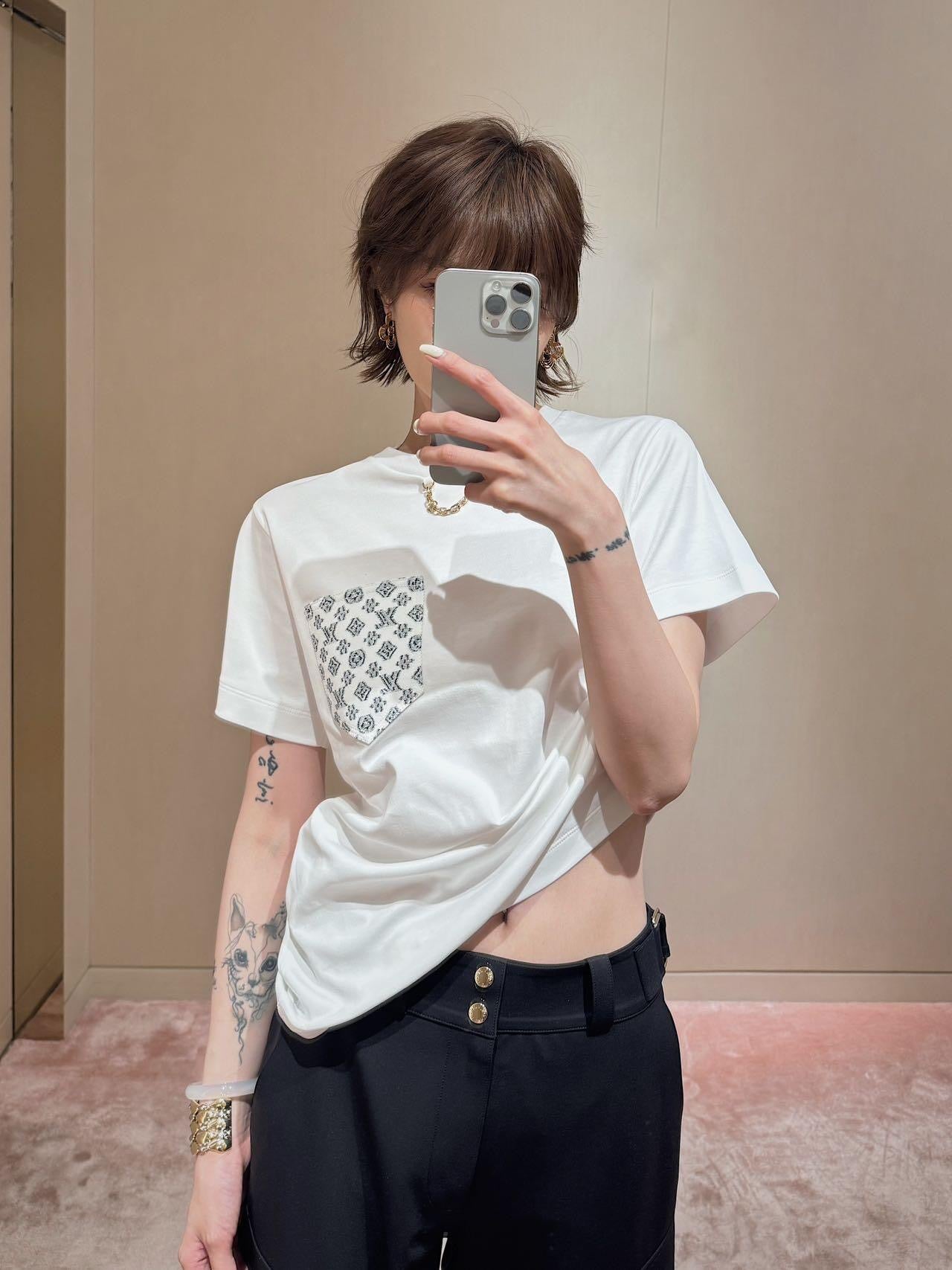 1ou 25ss printed T-shirt