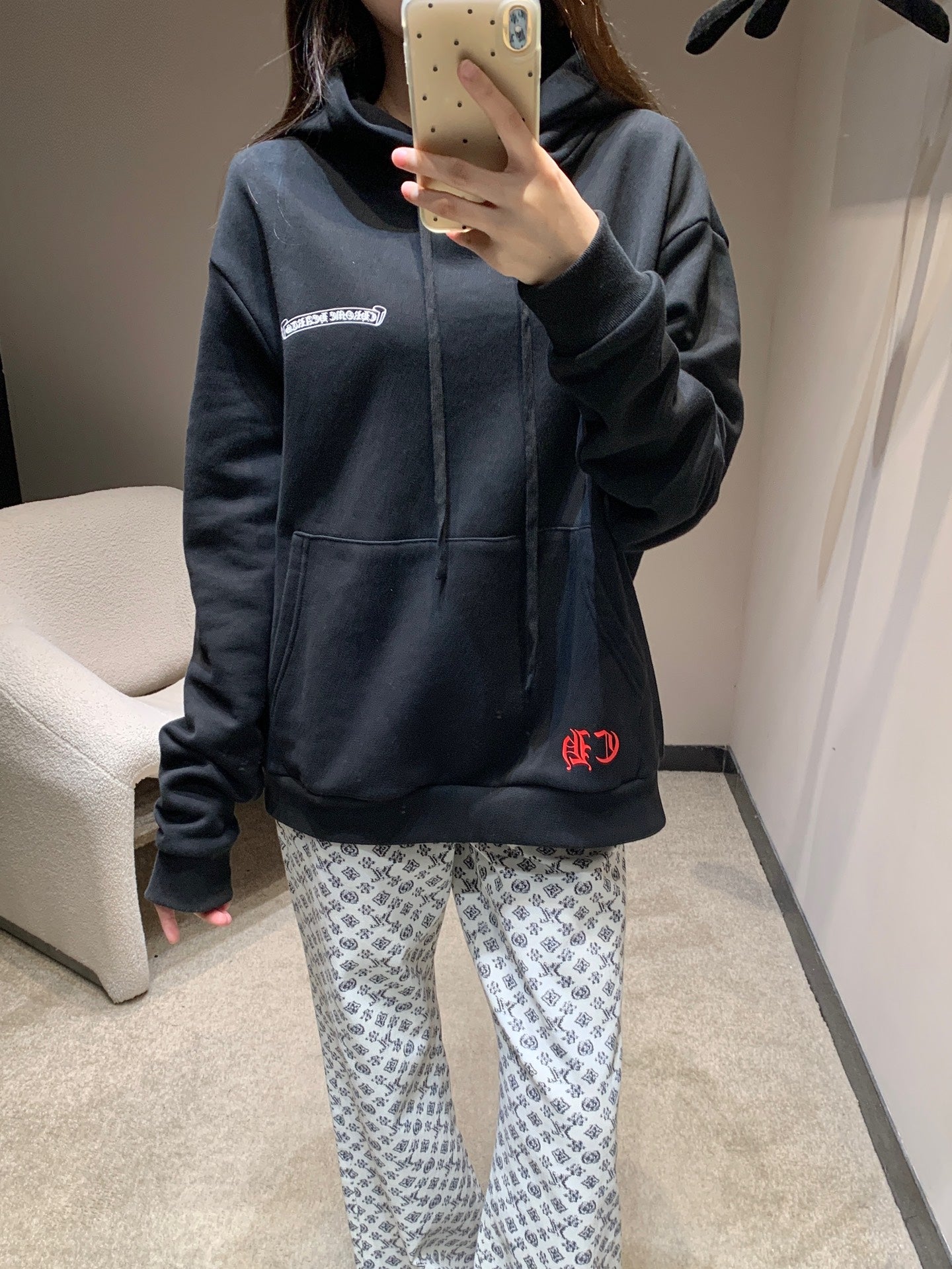 Chor 25fw Printed Sweatshirt