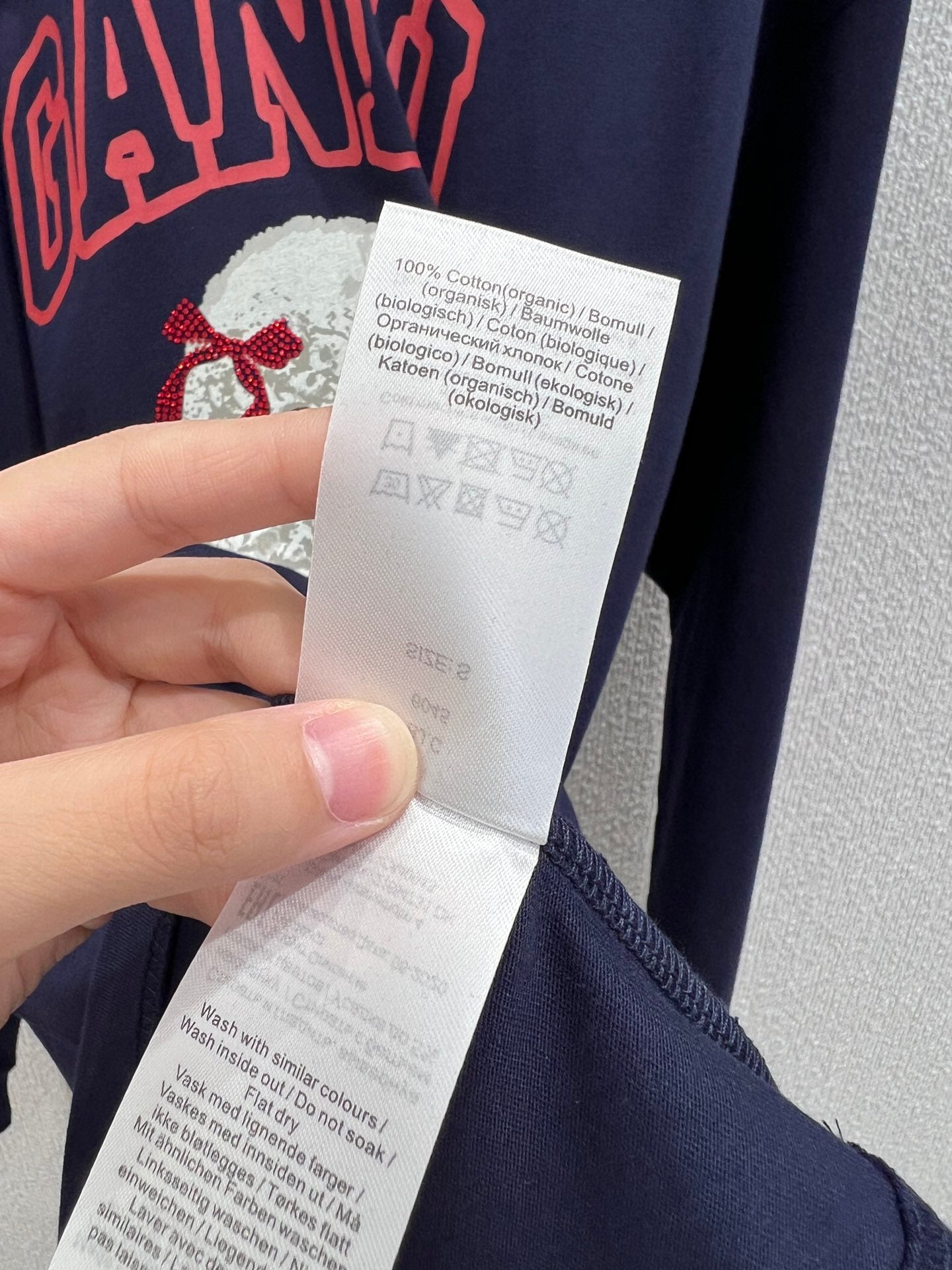 Gan 25fw Printed Long Sleeve