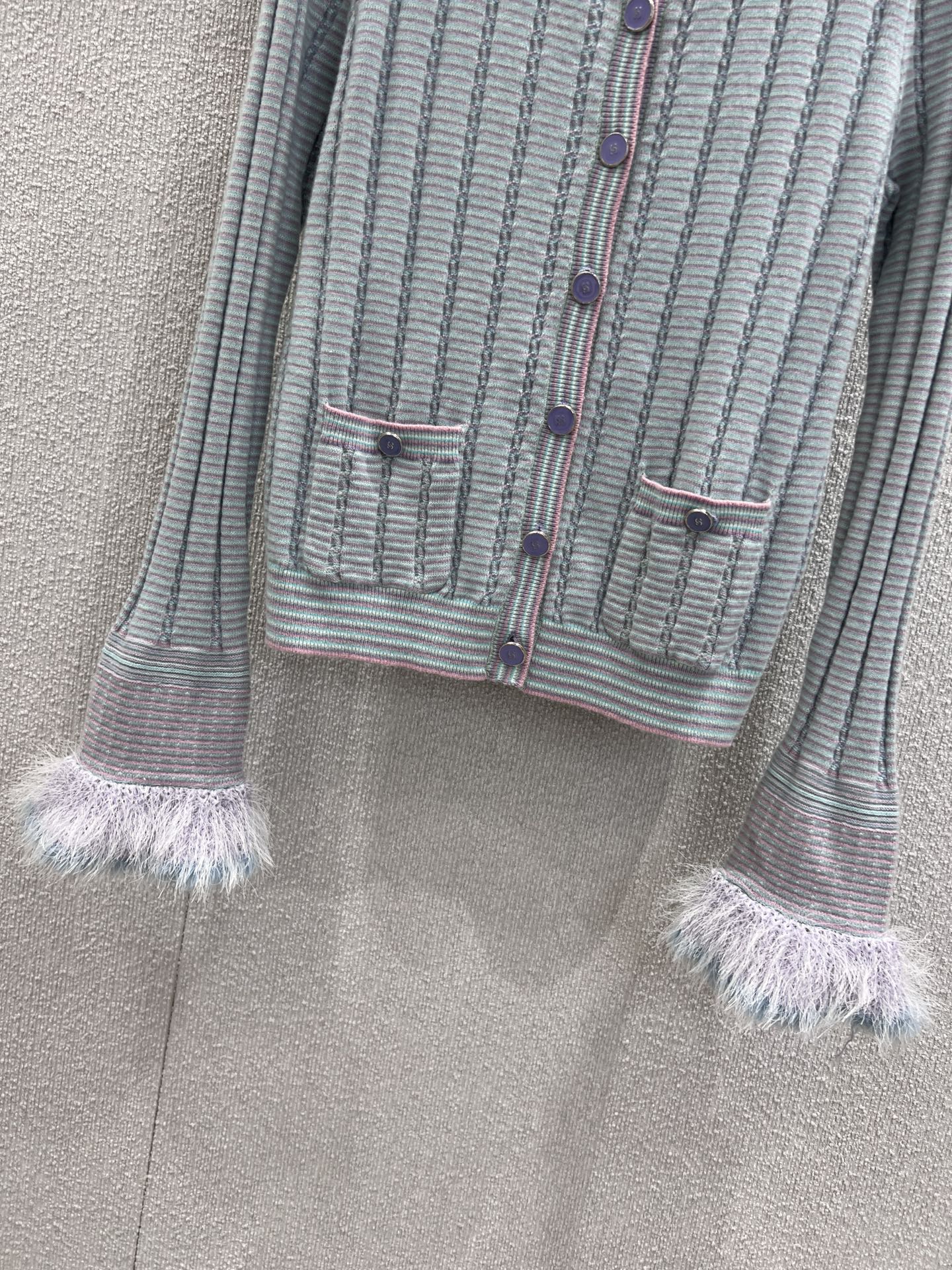 Chan 25fw knitted cardigan