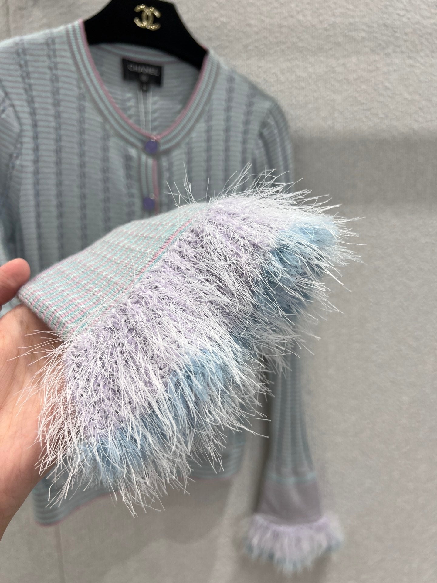 Chan 25fw knitted cardigan