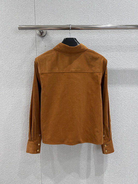 Cel 25fw Embroidered Shirt