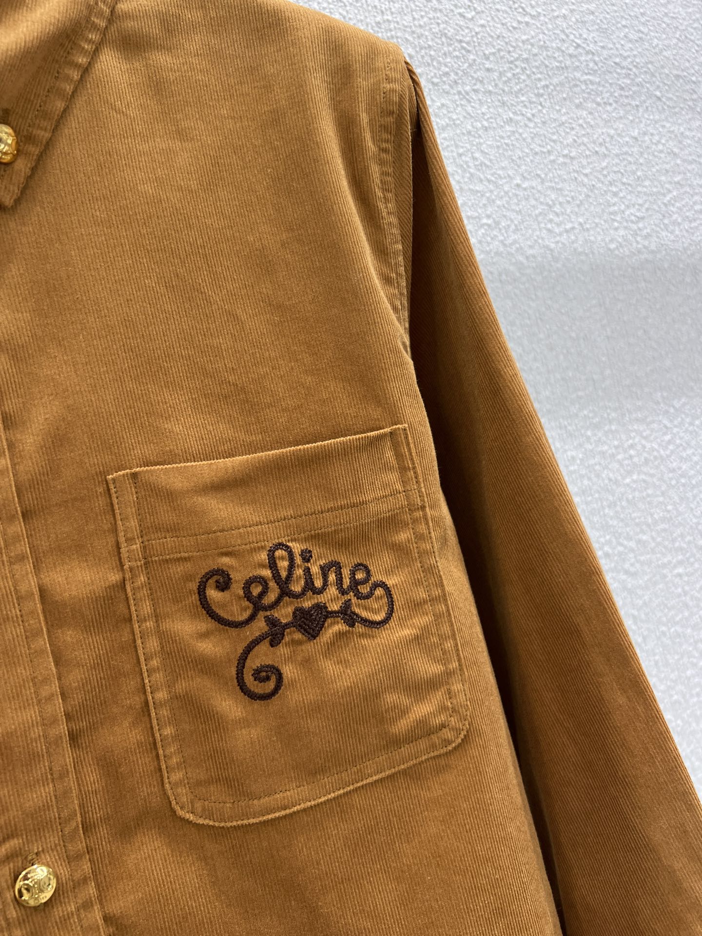 Cel 25fw Embroidered Shirt