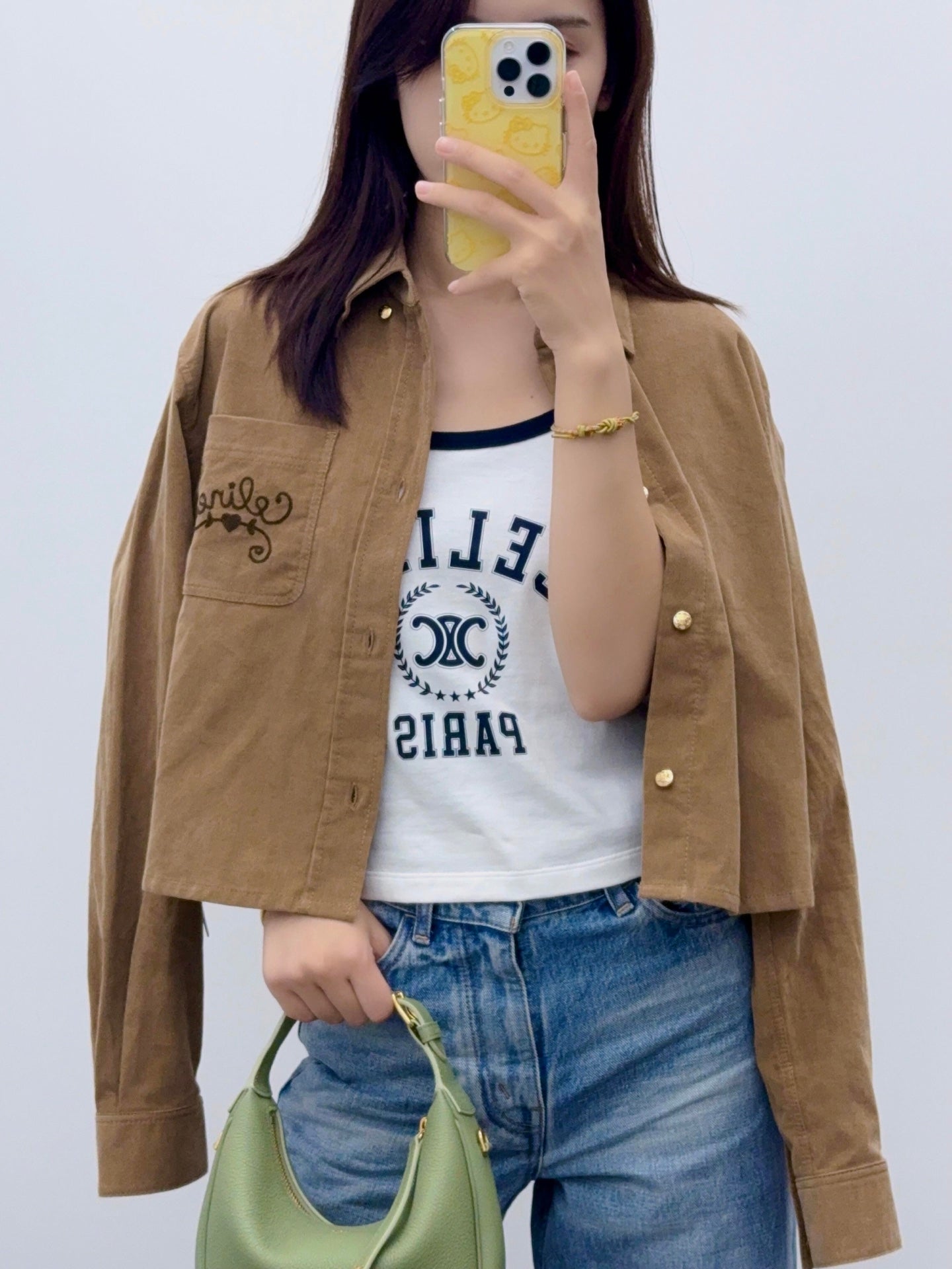 Cel 25fw Embroidered Shirt