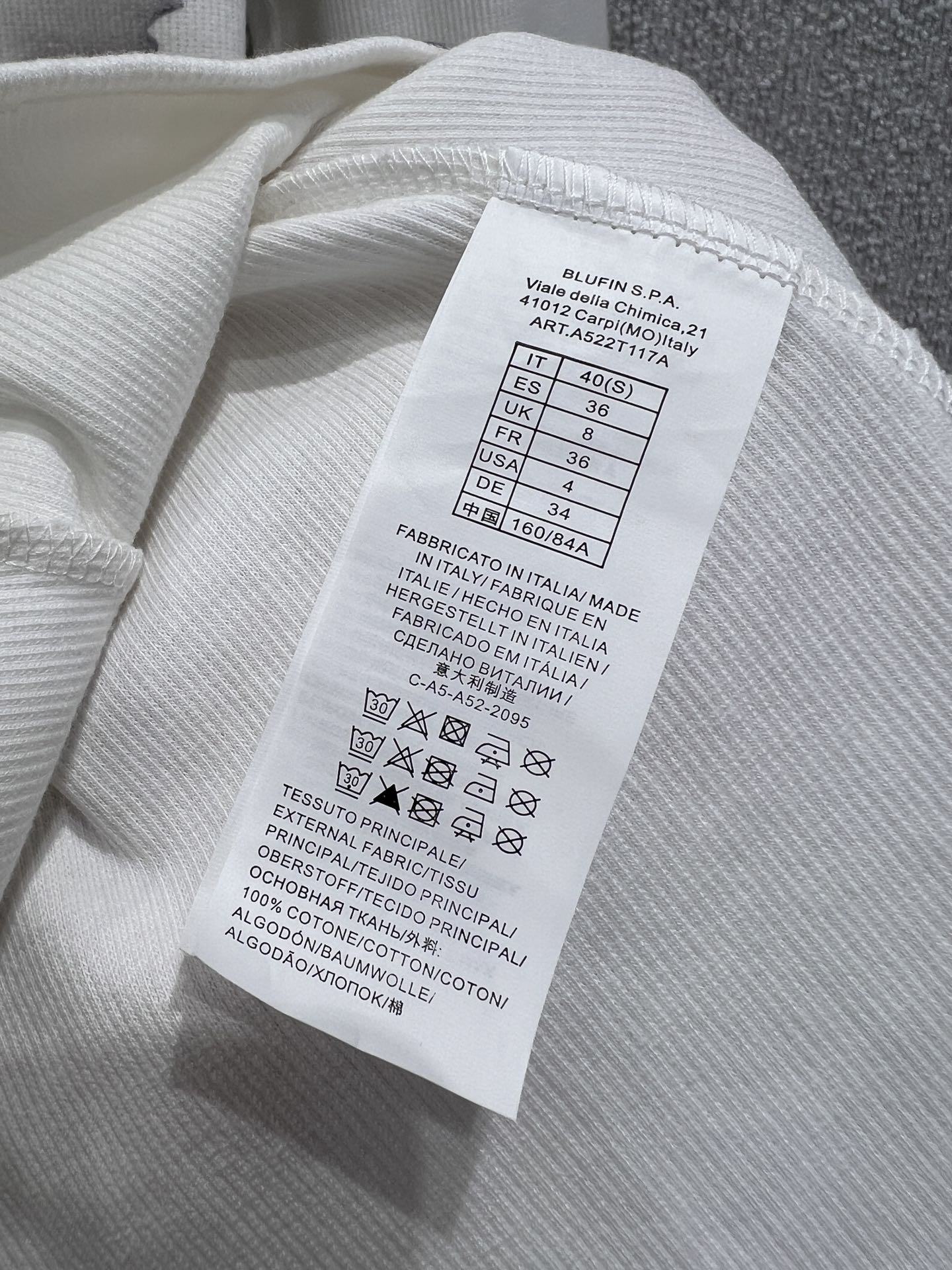 Blu 25fw Printed Long Sleeve