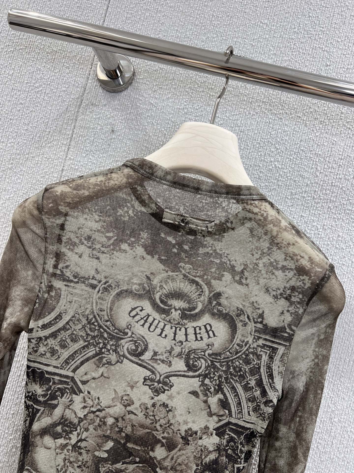 Jpg 25fw printed long-sleeved T-shirt