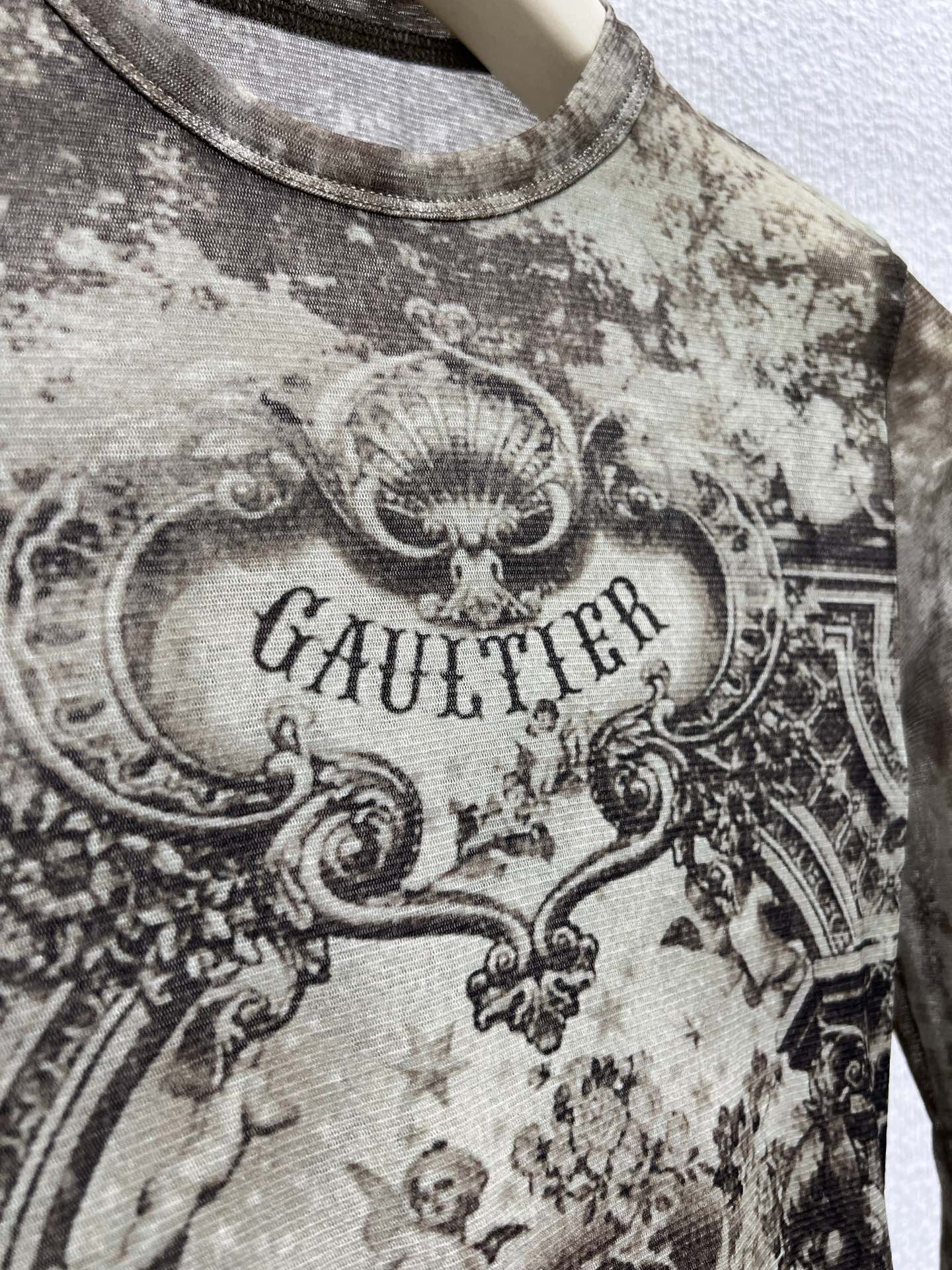 Jpg 25fw printed long-sleeved T-shirt