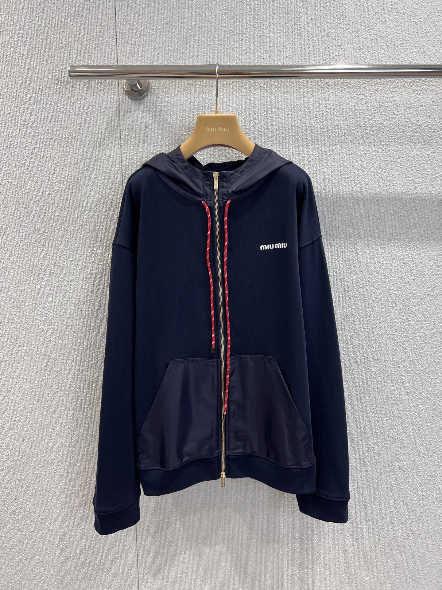 Miu 25ss drawstring jacket