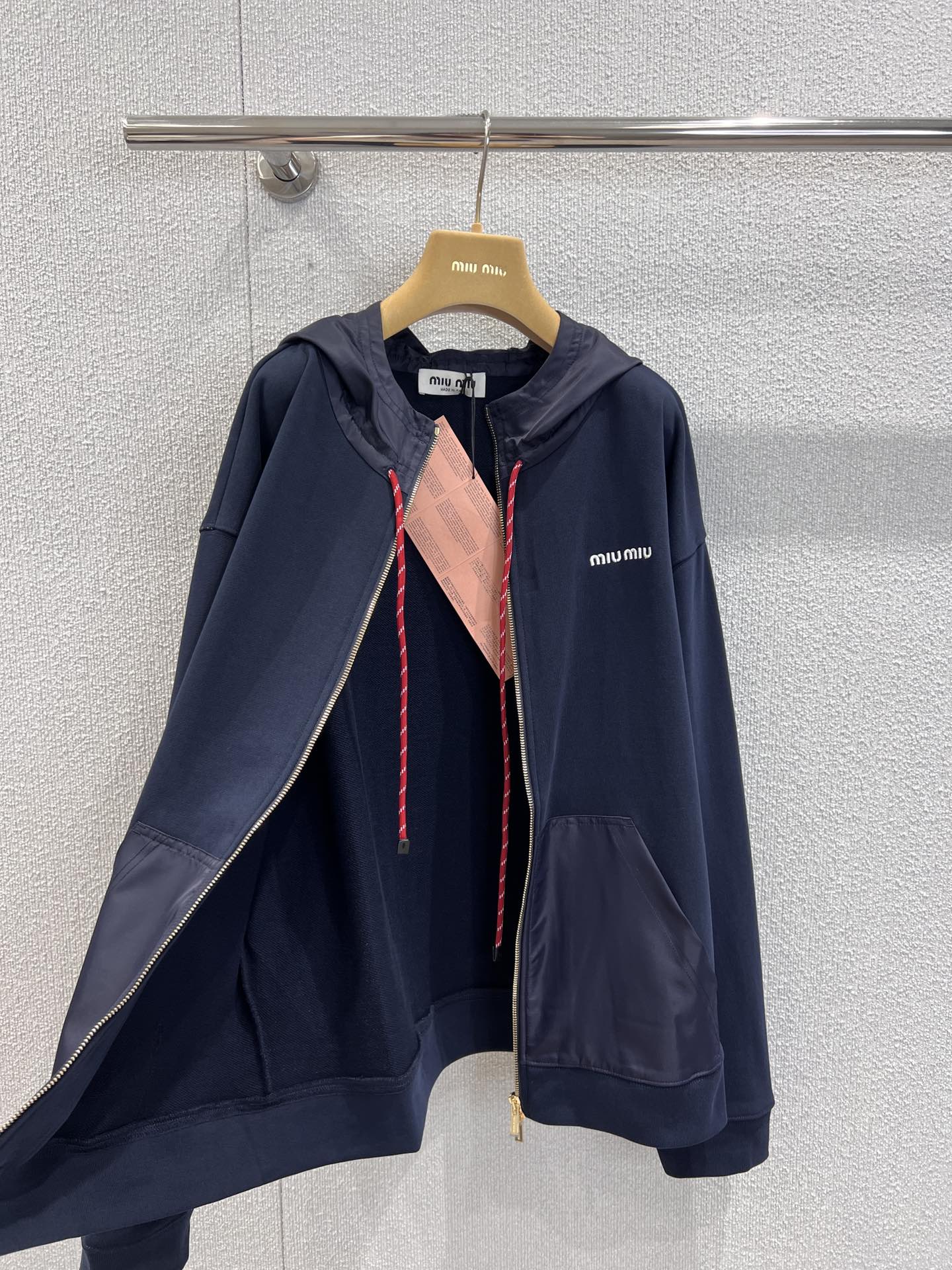 Miu 25ss drawstring jacket