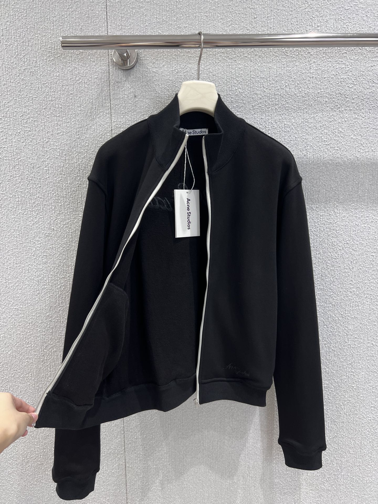 Acn 25fw Embroidered Jacket