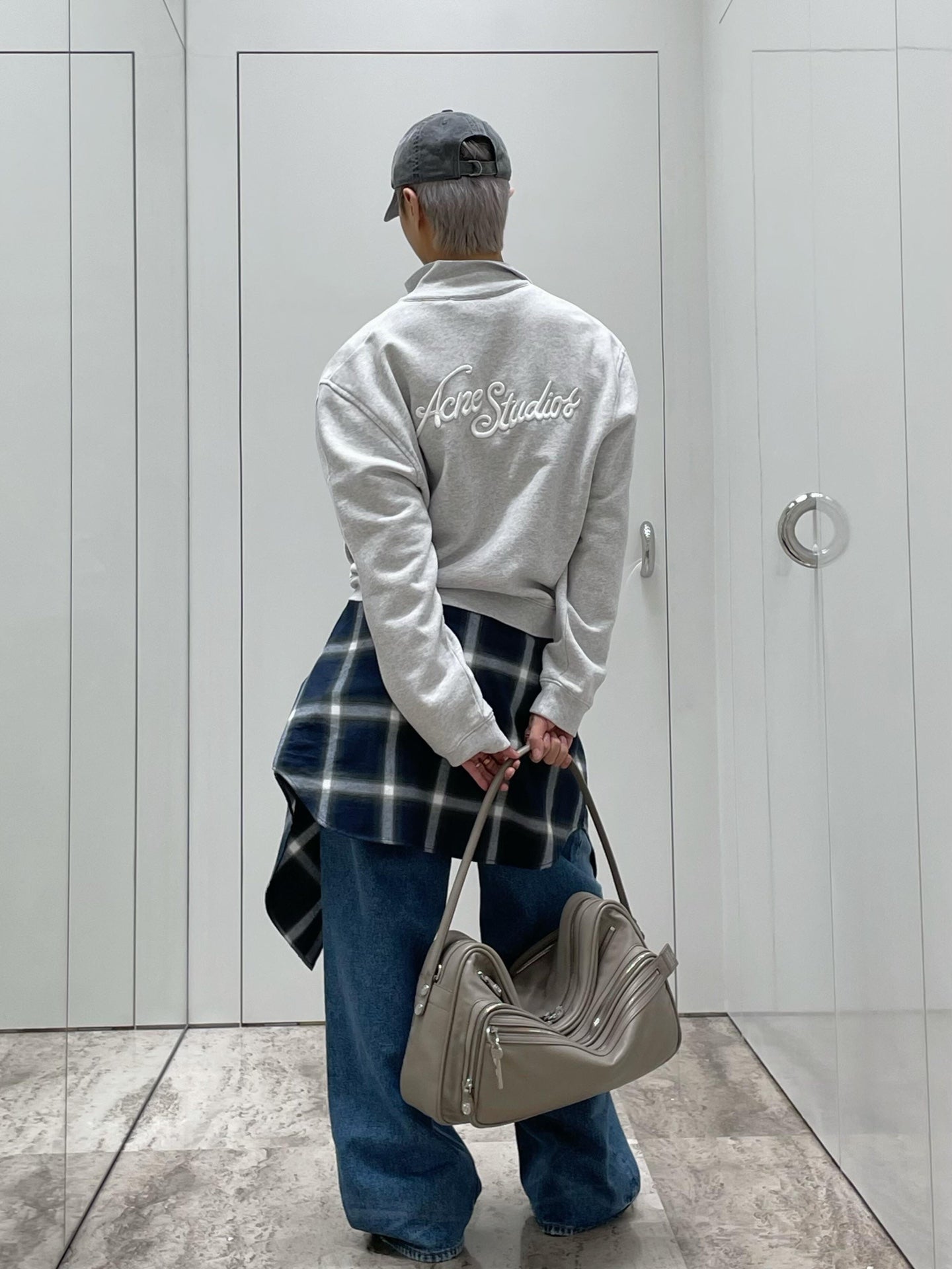 Acn 25fw Embroidered Jacket