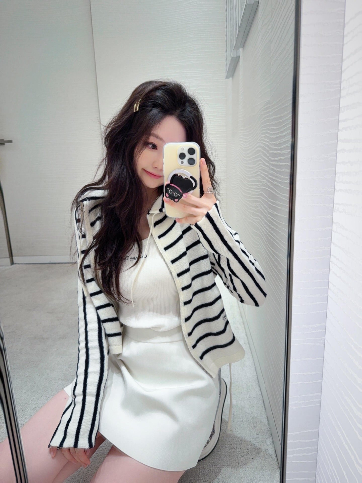 CD 25fw wool cardigan