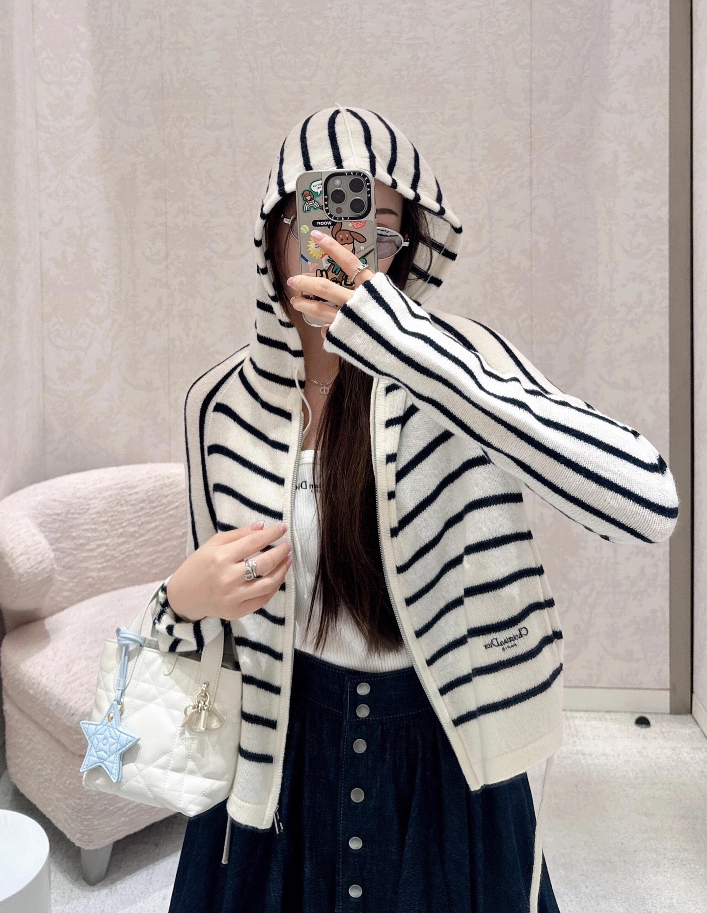 CD 25fw wool cardigan