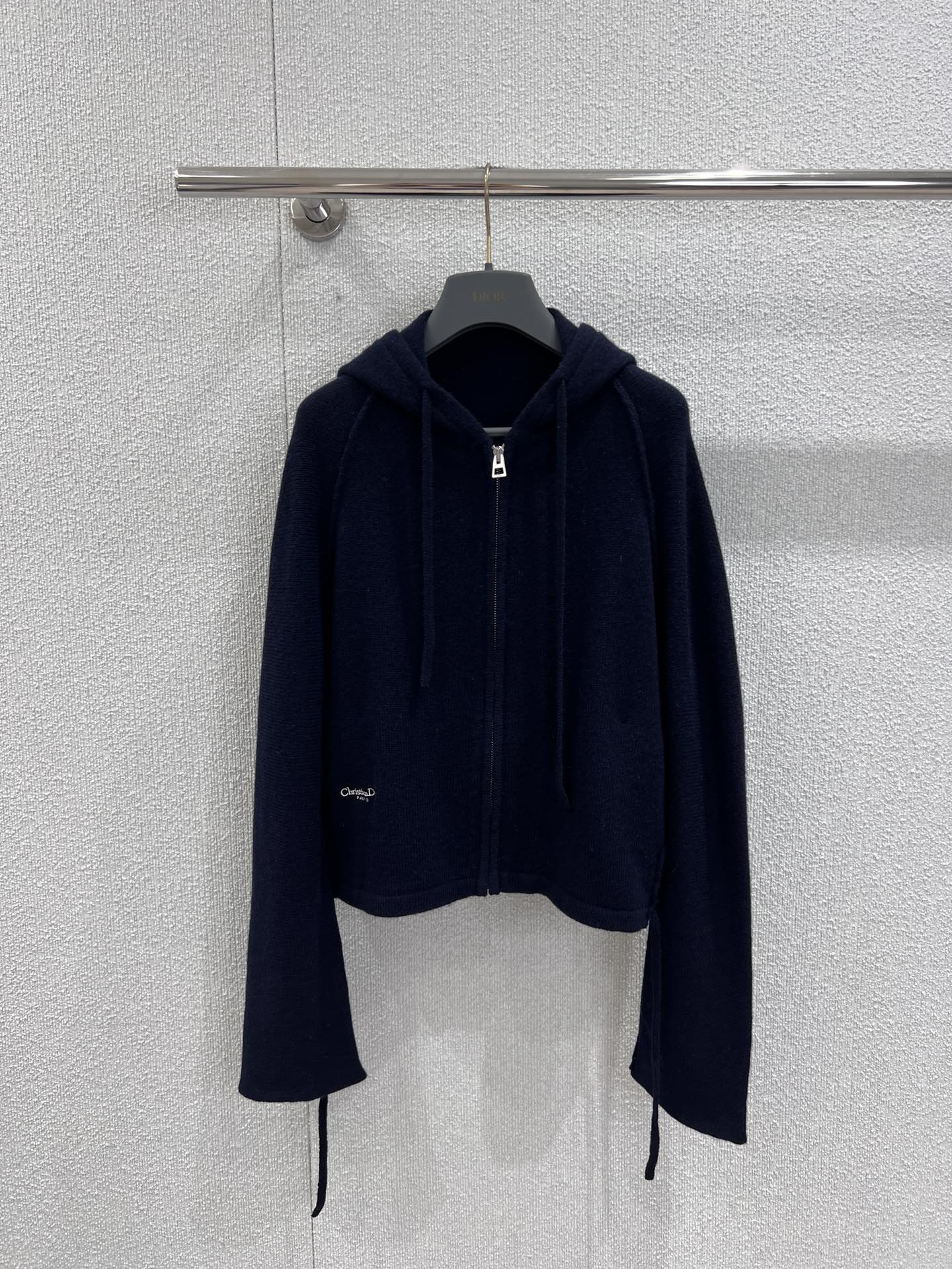 CD 25fw Zipper Knitted Cardigan