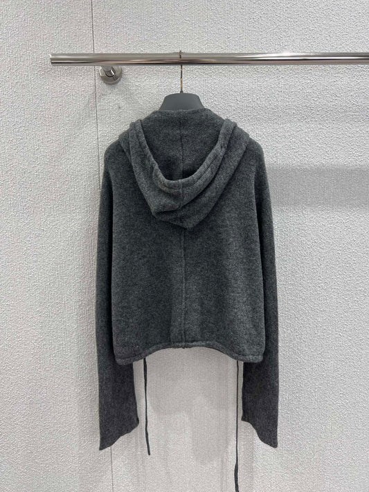 CD 25fw Zipper Knitted Cardigan